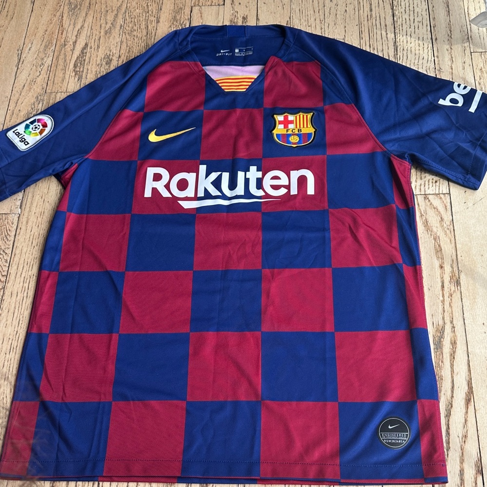 Nike FC Barcelona Jersey in Red and Blue